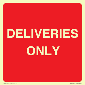 DELIVERIES ONLY